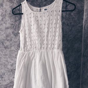 white dress